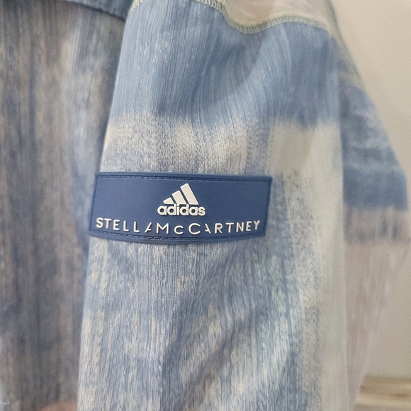 NWOT Adidas by Stella McCartney Pastel Brushstroke Athleisure Streetwear Parka - Picture 6 of 16